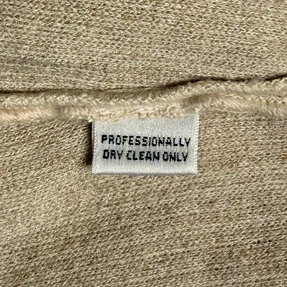 St John Collection Knit Wide Leg Pants 6 Beige Soft Luxury Lounge Old Money - Picture 7 of 9